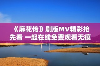 《麻花传》剧版MV精彩抢先看 一起在线免费观看无痕版吧