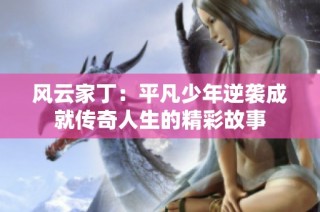 风云家丁：平凡少年逆袭成就传奇人生的精彩故事