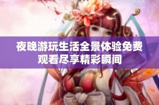夜晚游玩生活全景体验免费观看尽享精彩瞬间