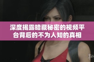 深度揭露暗藏秘密的视频平台背后的不为人知的真相