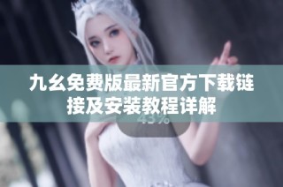九幺免费版最新官方下载链接及安装教程详解