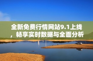 全新免费行情网站9.1上线，畅享实时数据与全面分析服务