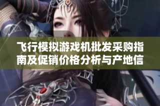 飞行模拟游戏机批发采购指南及促销价格分析与产地信息