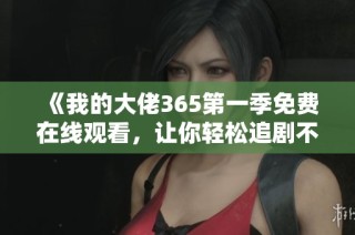 《我的大佬365第一季免费在线观看，让你轻松追剧不停》