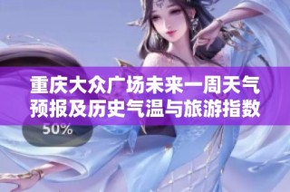 重庆大众广场未来一周天气预报及历史气温与旅游指数分析