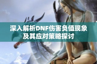 深入解析DNF伤害负值现象及其应对策略探讨