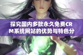探究国内多款永久免费CRM系统网站的优势与特色分析