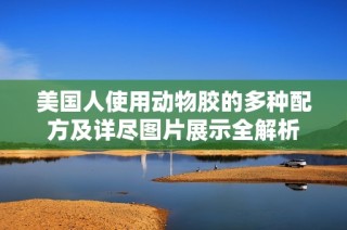 美国人使用动物胶的多种配方及详尽图片展示全解析
