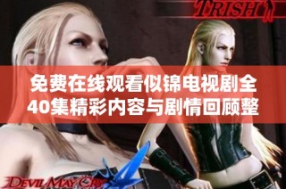 免费在线观看似锦电视剧全40集精彩内容与剧情回顾整理分享