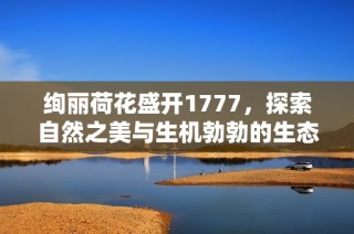 绚丽荷花盛开1777，探索自然之美与生机勃勃的生态世界