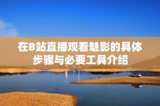 在B站直播观看魅影的具体步骤与必要工具介绍