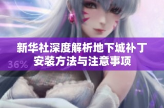 新华社深度解析地下城补丁安装方法与注意事项