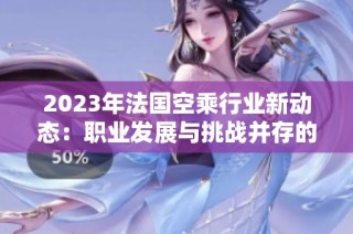 2023年法国空乘行业新动态：职业发展与挑战并存的新时代探索