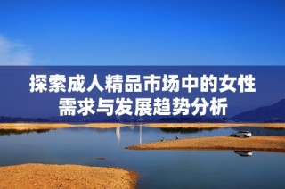 探索成人精品市场中的女性需求与发展趋势分析