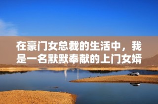 在豪门女总裁的生活中，我是一名默默奉献的上门女婿