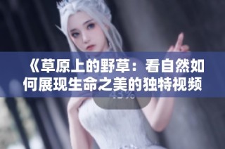 《草原上的野草：看自然如何展现生命之美的独特视频》