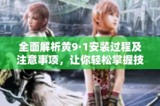 全面解析黄9·1安装过程及注意事项，让你轻松掌握技巧