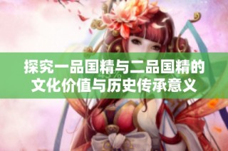 探究一品国精与二品国精的文化价值与历史传承意义