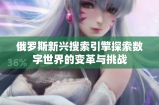 俄罗斯新兴搜索引擎探索数字世界的变革与挑战