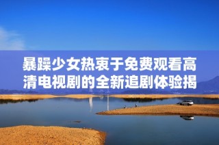 暴躁少女热衷于免费观看高清电视剧的全新追剧体验揭秘