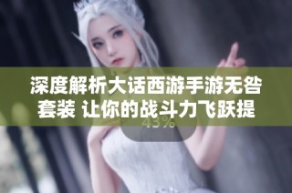 深度解析大话西游手游无咎套装 让你的战斗力飞跃提升