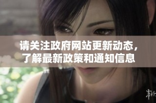 请关注政府网站更新动态，了解最新政策和通知信息