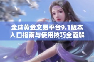全球黄金交易平台9.1版本入口指南与使用技巧全面解析