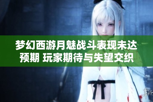 梦幻西游月魅战斗表现未达预期 玩家期待与失望交织