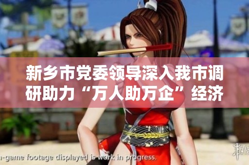 新乡市党委领导深入我市调研助力“万人助万企”经济活动
