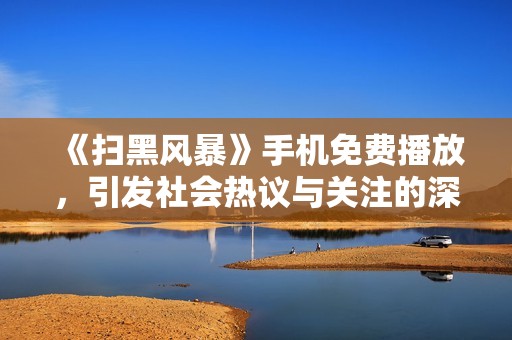 《扫黑风暴》手机免费播放，引发社会热议与关注的深度剖析