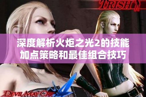 深度解析火炬之光2的技能加点策略和最佳组合技巧
