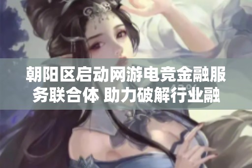 朝阳区启动网游电竞金融服务联合体 助力破解行业融资困境