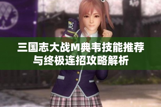 三国志大战M典韦技能推荐与终极连招攻略解析
