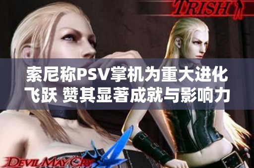 索尼称PSV掌机为重大进化飞跃 赞其显著成就与影响力
