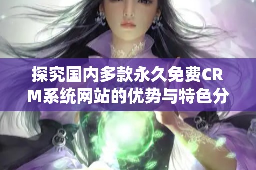 探究国内多款永久免费CRM系统网站的优势与特色分析
