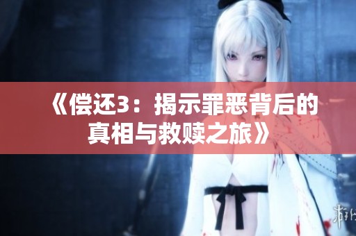《偿还3：揭示罪恶背后的真相与救赎之旅》