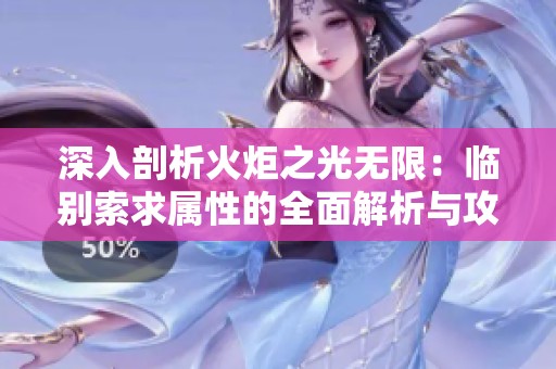 深入剖析火炬之光无限：临别索求属性的全面解析与攻略