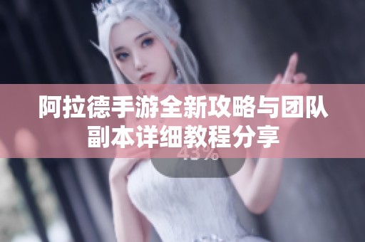 阿拉德手游全新攻略与团队副本详细教程分享