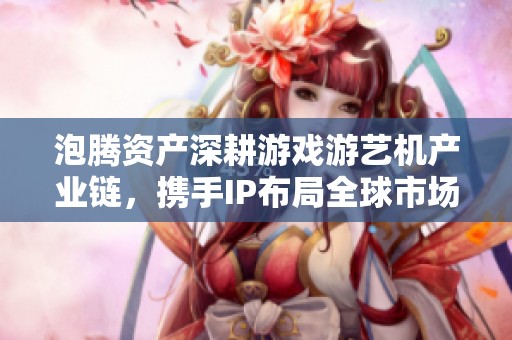 泡腾资产深耕游戏游艺机产业链，携手IP布局全球市场战略