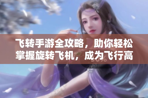 飞转手游全攻略，助你轻松掌握旋转飞机，成为飞行高手！