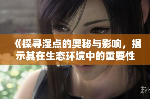 《探寻湿点的奥秘与影响，揭示其在生态环境中的重要性》