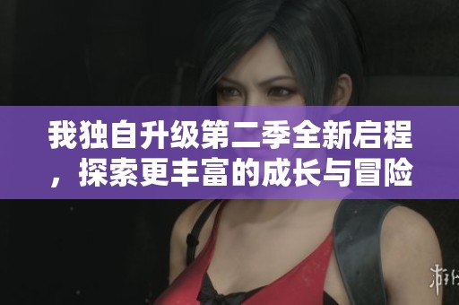 我独自升级第二季全新启程，探索更丰富的成长与冒险之旅